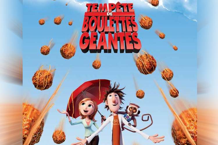 Mercredi Cinéma Gourmand : Tempête de Boulettes Géantes 1 & 2